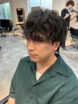 シーフ 千葉(Cyf) シャドウパーマ/韓国/カルマパーマ/メンズ/MEN’S/佐久間玲於