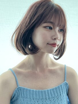 モアナ バイ ラナ 甚目寺店(MoanA BY LANA) 20代/30代/透明感カラー/韓国風/ぱっつん前髪