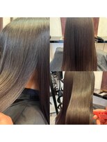 OHI 赤羽店&nbsp;艶髪ストレートロングヘア★髪質改善/ 縮毛矯正(30代40代50代)