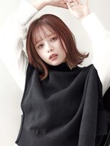 オーバーヘアー 長岡京店(over hair)&nbsp;外ハネボブ×シースルーバング