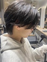 毛流れセンターパート