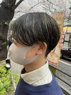 エトラ 渋谷店(etora) 極細コントラストハイライト　ハンサムショート