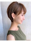 みねスタイル♪ 似合わせ ショート ボブ 30代 40代 小顔 新宿