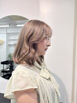 アオ(AO。)&nbsp;ミルクティーベージュ/ケアブリーチカラー/透明感ベージュ