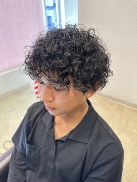 男を磨くメンズサロン オム グランド(HOMME GRAND) 無造作くるくるパーマ
