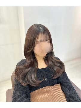 アイズ 横浜(IS) 【JUNKI指名】モカブラウン/レイヤー/横浜/髪質改善