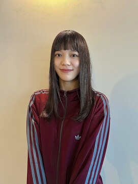 トッド(tod) 縮毛矯正/ストレートパーマ/オン眉/ロングヘア