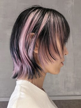 ボコカ(bococa) 【macana指名】デザインカラーウルフボブ向ヶ丘遊園登戸