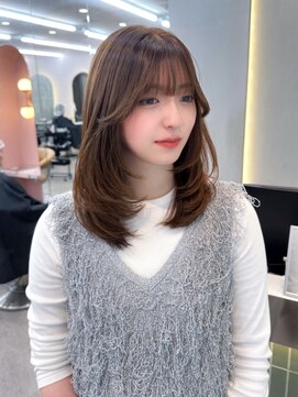 ロンド ブランシュ 錦糸町北口(Lond blanche) ★ 似合わせカット韓国 メルティカラーフェミニンロング