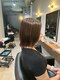 ヘアーズクリッツア(HAIR'S CKRIZIA)の写真/イルミナカラーで創る透明感とツヤ感で上品な大人女性に！白髪をカバーしながら、理想のスタイルに♪
