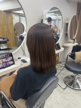 ケシキ 表参道 原宿(kesiki.) 地毛風ストレート/巻ける縮毛矯正/縮毛矯正/髪質改善ストレート