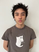 ヴィオラカラー(VIOLLA COLOR)&nbsp;刈り上げなしスパイキーショート　小倉