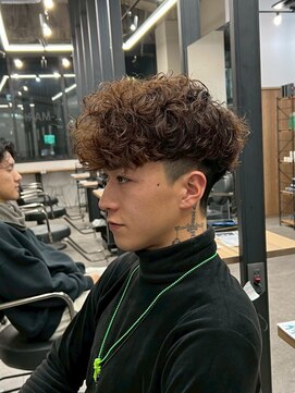 リッチブランドアンドコー(Rich Brand&Co) サーフカール メンズパーマ スペインカール メンズカラー