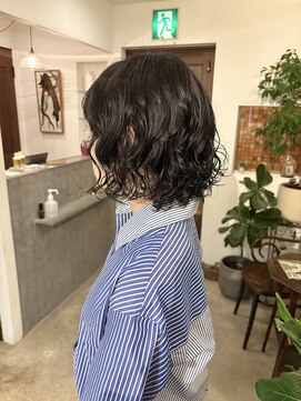 ネッコ(necco) レイヤーボブパーマ