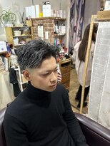 ノーベリー&nbsp;ホワイトメッシュ、ツイストスパイラルパーマ