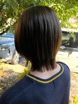 アンティカザサロン(antiqua THE SALON)&nbsp;レイヤーカット ナチュラルブラウン 髪質改善 ミディアム 20代