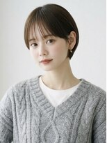 キビト(kibito)&nbsp;新宿曙橋市ヶ谷四ツ谷丸みショート耳かけショート20代30代40代