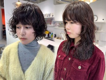 フィット ヒュー 千葉(fit hue)の写真/パーマに特化にしたstylist在籍[千葉/ボブパーマ/トリートメント/髪質改善/ブリーチ/ダブルカラー/学割U24]