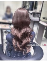 フォルテ ギンザ(FORTE GINZA) ブリーチカラーピンクベージュ