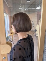 マルソー&nbsp;グレージュカラー×ボブスタイル