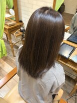 ルスト 成増店(Lust)&nbsp;髪質改善ケアカラー×オリーブベージュ