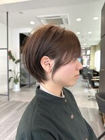 ビューエヒメ(VIEW EHIME)&nbsp;20代30代40代小顔くすみベージュマッシュショート