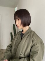 エイチ(811)&nbsp;アンブレラカラー外ハネボブウルフボブグラデーションカラー50代