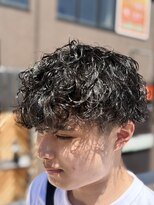 フレンズ 手稲店(friend's)&nbsp;波巻きスパイラルパーマメンズ清潔感大人パーマ色気札幌美容室