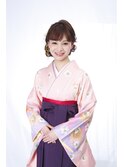 緩めアップスタイル
