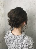 イルミナカラー フォレスト 二個くるりんぱシニョン 【池袋】