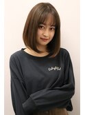 モテ愛されワンカールボブ＊シースルーバング～