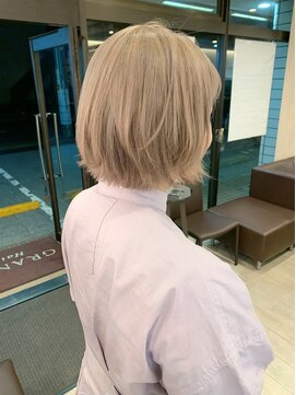 グランジュテ ヘアアンドスパ 真砂(GRAND JETE) 【鈴木絢子】ミルクティーカラー