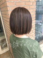 サロンドミルク 溝の口店(salon de MiLK)&nbsp;ナチュラルな脱白髪染めハイライト