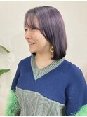 【ALIUS 池袋 小川】ラベンダーボブ