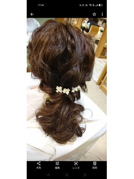 アパルトメント ジェシカ(l'appartement de Jessica) お呼ばれヘアセット