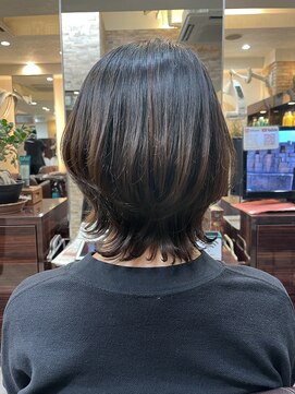 キャラ 池袋本店(CHARA) デジタルパーマでウルフカットもお手入れ楽ちん【ウルフ/大村】