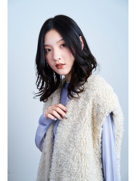 ユニックス モザイクモール港北店(UNIX) 【UNIX港北】艶髪美髪小顔カット×前髪なしセミディ