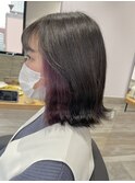 【インナー】パープル×グレージュ/新出奈津樹