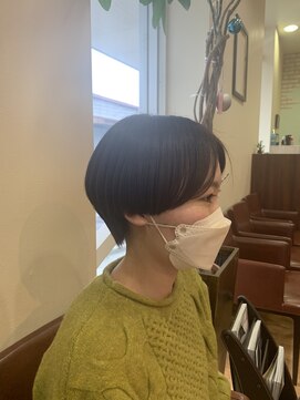 アメイジングヘアー 千歳店(AMAZING HAIR) 大人可愛い/マッシュショート/ひし形ショート/20代30代40代