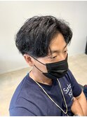 センターパートツイスト