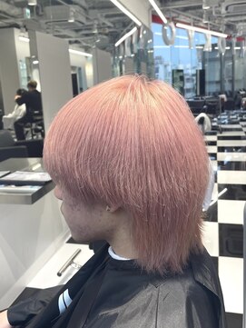 オーシャントーキョー(OCEAN TOKYO) ハイトーンピンクカラーウルフ