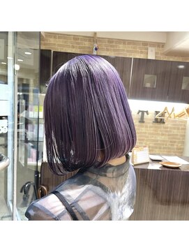 ヘアスペース エアリス(Hair space Earth) バイオレットカラー