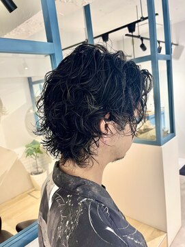 ラソニシカサイ(Lazo nishikasai) 常田大季風パーマスタイル