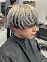 アイトーキョー 渋谷(AI TOKYO)&nbsp;ダブルカラーブリーチハイライトマッシュウルフ[渋谷駅]