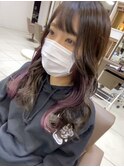 インナーカラー ピンクブロッサム