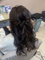 プーペ(pupe)&nbsp;ハーフアップ