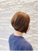 大人のショートボブ☆美シルエット