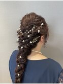 編みおろしアレンジ