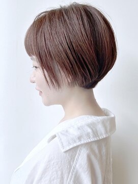 モリオ フロム ロンドン 成増店 【morio成増/ムラマツ】刈り上げショートボブピンク