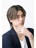 オーシャントーキョー(OCEAN TOKYO)&nbsp;毛流れニュアンスセンターパート韓流ウルフ